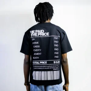 T-SHIRT NOIR SALVATION - Paid